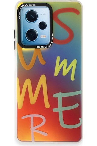 Newface - 610 - Xiaomi Poco X5 5g Kılıf Estoril Desenli Kapak - Estoril - Kmrsfres - - 3