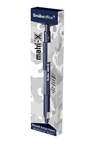 Scrikss Matri-x Versatil 0.7 Mm Lacivert Şeffaf Amb.