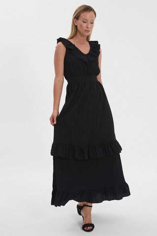 Selen Kadın Elbise 24ysl7417 Siyah
