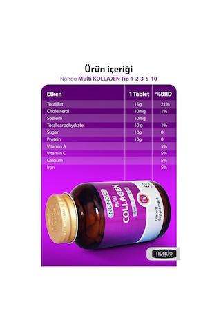 Nondo Multi Kolejen 60 Tablet