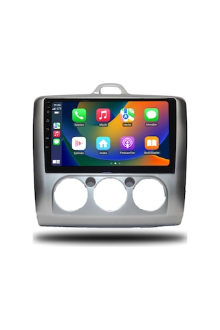 Avaydel Ford Focus 2 Android Carplay Multimedya 2007-2011 Manuel Klima 8GB RAM + 128GB Hafıza + 4 Çekirdek