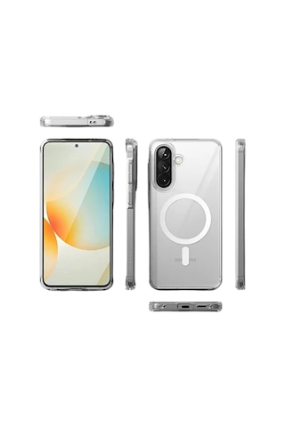 Bikapak Magslım Samsung Uyumlu S26 Ultra Şeffaf Kapak