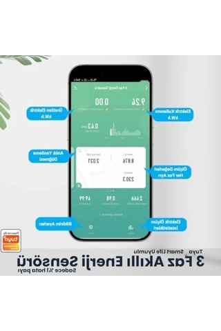 Zigbee Uyumlu Akıllı Enerji Ölçer, Gerçek Zamanlı Takip