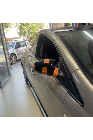 Fiat Bravo Batman Yarasa Ayna Kapağı Piona Black Abs