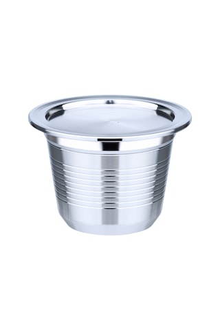 Honmex Tekrarlanan Paslanmaz Çelik Nespresso Kapsülü 304 Çelik + Fırça + Kaşık - Lezzeti Koruyan, Taze Kahve İçin Uygun