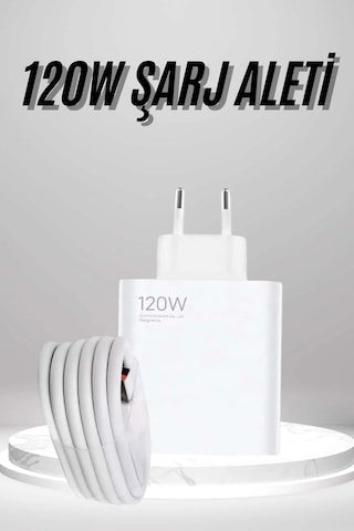 Type C Yüksek Hızlı Şarj Aleti Beyaz 120w Ultra Uzun Ömürlü 71842595