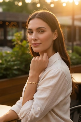 Altın Hediyelik Halat Model Bilezik