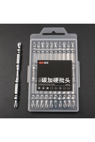 Ph2 Manyetik Yıldız Vidalama Ucu S2 Krom Nikel Çelik 5 Parça Set