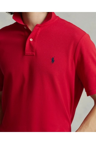 Polo Ralph Lauren Polo Yaka Erkek T-shırt 710666998003 Kırmızı