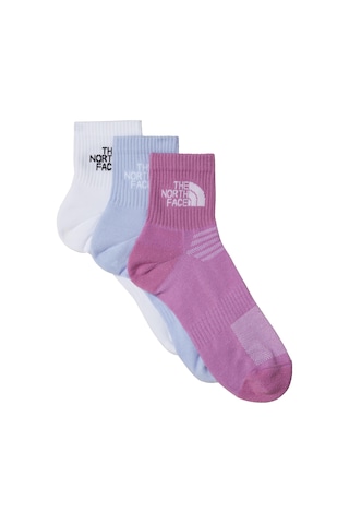 The North Face Multi Sport Cush Quarter Sock 3p Unisex Çorap-29933 Beyaz