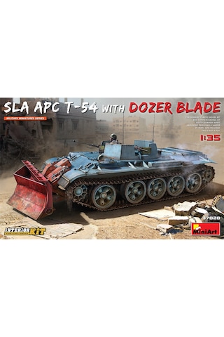 Miniart Dozer Bıçaklı Sla Apc T-54 Interior Kit