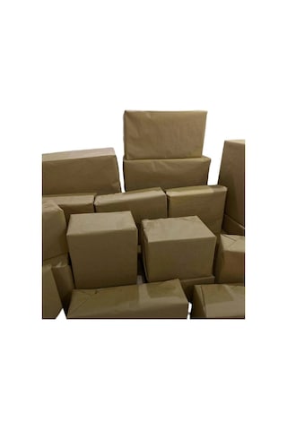 Kraft Kağıdı Ambalaj Ve Çeyiz Paketleme 80 50 15adet