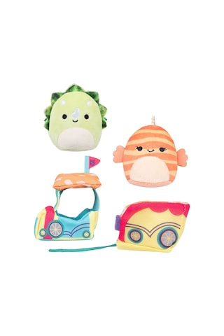 Squishmallows Micromallows 2 Figür + 2 Aksesuar Seti Mm0015 Çok Renkli