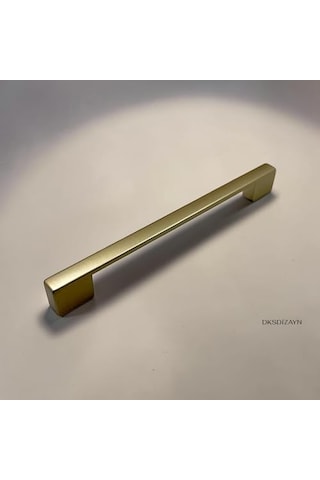 5 Adet Nergis Mat Altın Dolap Kulpu 4 Delikli Çift Ölçülü Metal Mobilya Kulpu 96 128/160 192/224 256 Mm 96-128mm Açık Kahverengi