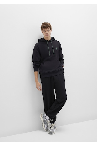 Mavi - Siyah Jogger Eşofman Altı 0010549-900 Siyah