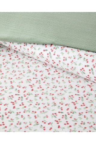 Cherry Pop Kolay Ütülenir Çift Kişilik Nevresim Seti 200x220 Cm Kırmızı