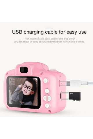 Blueinter Mini 1080P Çocuklar İçin Dijital Fotoğraf Makinesi (İthalatçı Garantili)