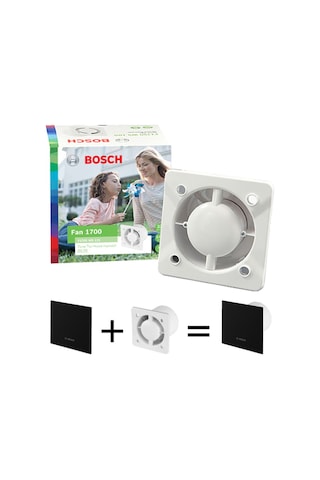 Bosch F1700 WS 125 Sessiz Duvar Tipi Aksiyal Fan