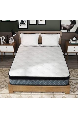 Uzunbebe 160X200 Pc Parrot Asteroit Ortopedik Çift Kişilik Yaylı Yatak