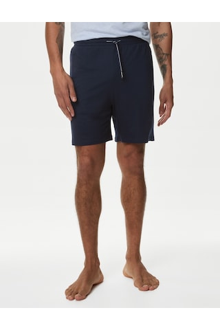 Marks & Spencer Regular Fit Supima Pijama Altı T07001231A Lacivert