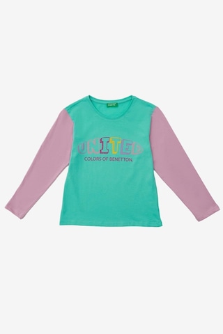United Colors Of Benetton Kız Çocuk Sweatshirt Pembe