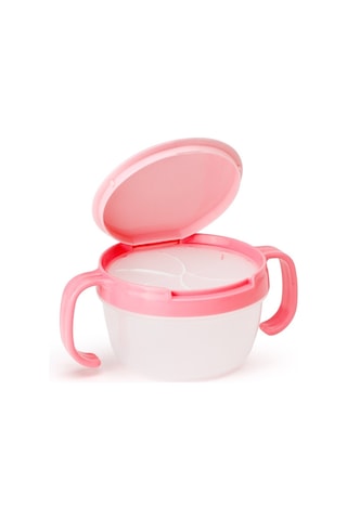 Sones Bebek Atıştırmalıkları Kase Çocuk Çocuk Gıda Saklama Kapları Anti Dökülme 360 Döndürülebilir Bebek Katı Beslenme Tabak Sofra Takımı Bebek Beslenme Malzemeleri Karpuz Kırmızısı