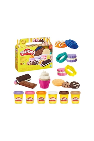 Little Bakery Playset, Play Mutfak Oyuncakları, Tatlı İkram Seti, Çocuklar İçin Sanat Ve El Sanatları 3+ Yaş Açık gri