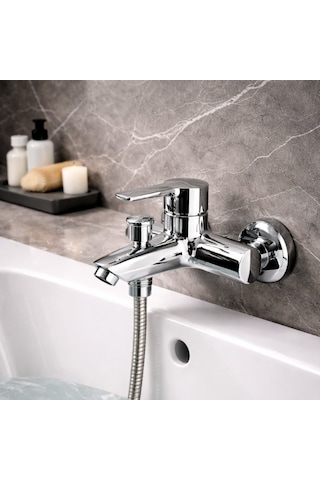 Newarc Premium Banyo Bataryası Krom