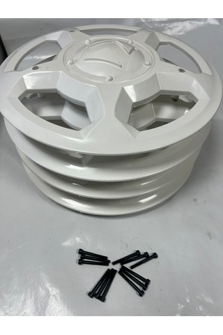 Karsan J10 Beyaz Renk Jant Kapağı Takımı 4 Adet + 12 Adet Vidası İle Beraber