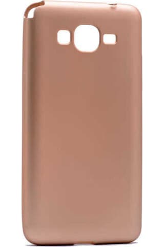 Samsung Uyumlu Galaxy J2 Pro 2018 Kılıf Zore Premier Silikon Kapak Gold