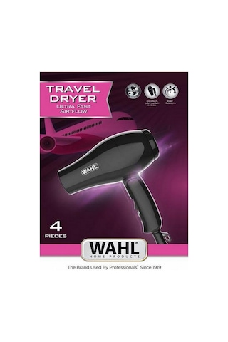 Wahl 1000 W Seyahat Tipi Saç Kurutma Makinesi