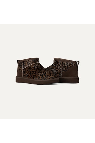 Bot Kadın 1158328 Ugg W Classıc Ultra Mını Caspıan Burnt Cedar Burnt Cedar