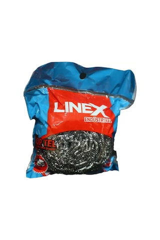 Linex Endüstriyel Büyük Boy Bulaşık Teli Ovma Teli Toptel 12'li