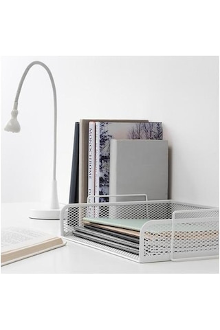 Drönjöns 2 Katlı Bölmeli Metal Evrak Doküman Rafı