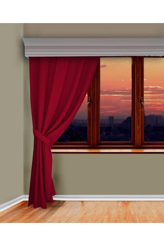 Smart Tek Parça Fon Perde 80 X 270 Cm Dekoratif Kumaş Perde