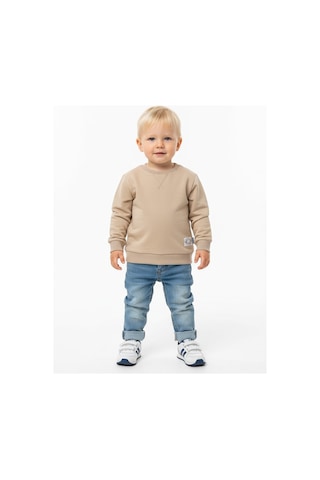 Seabubbles Basic Erkek Çocuk Sweatshirt St09634 Bej