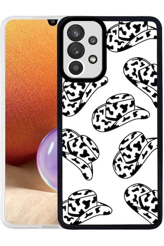 Zore Galaxy Uyumlu A32 4g Kılıf M-fit Desenli Kapak - Hat No5 Hat No5