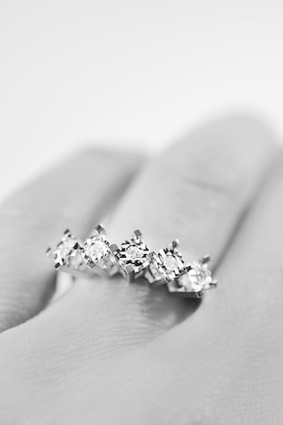 Pırlanta Beştaş Yüzük (1 Karat Görünümlü)