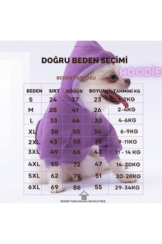 Pettrend Kırmızı Kanguru Cepli Kedi Köpek Hoodie Sweatshirt