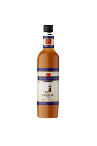 Simonelli Kahve ve Kokteyl Şurubu Irish Cream Aromalı 700 ML + Pompa