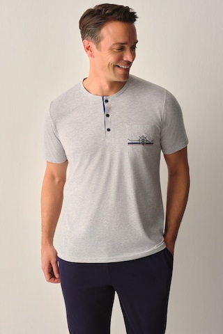 Suwen Anchor Erkek Pijama Takımı Sh26712660556 Koyu Lacivert