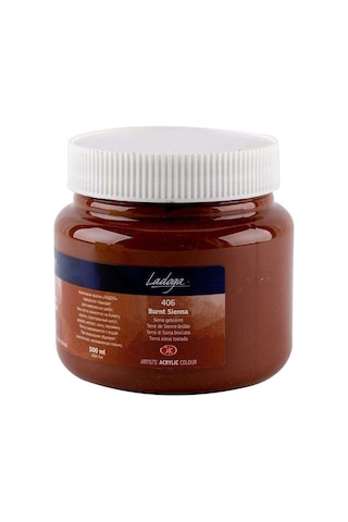 St. Petersburg Ladoga Akrilik Boya 500 Ml Burnt Sienna 406 Burnt Sienna