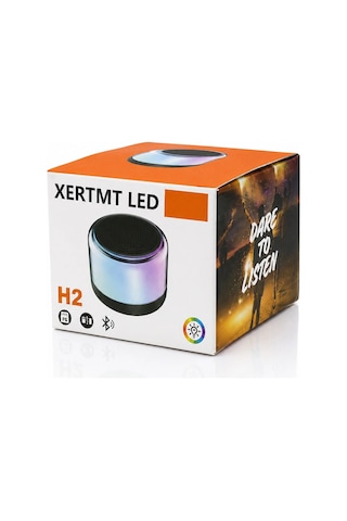 Bt - Sd - Usb Şarjlı Rgb Işıklı Bluetooth Wireless Speaker Hoparlör 3w Pl-4675 Bx40