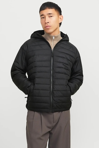 Jack & Jones Hibrit Günlük Erkek Siyah Ceket Mont - 12268511