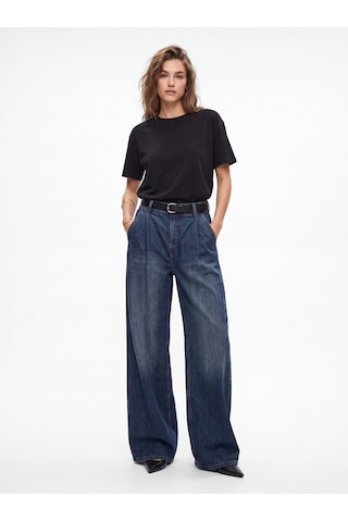 LTB Maelıs Chino Geniş Paça Mid Indigo Jean Pantolon