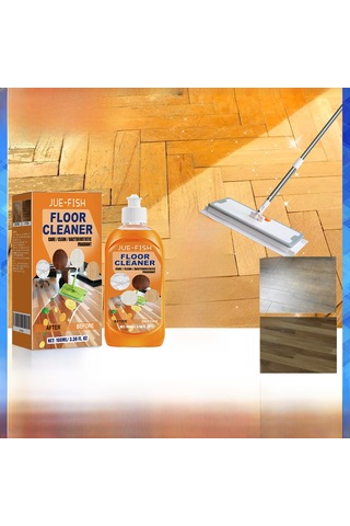 Symbee Jue-fish Ev Çeramik Zemin Temizleyici: Kokmuş Leke Ve Kirlik Temizleyici, Parlatıcı, 100ml Seti Diğer