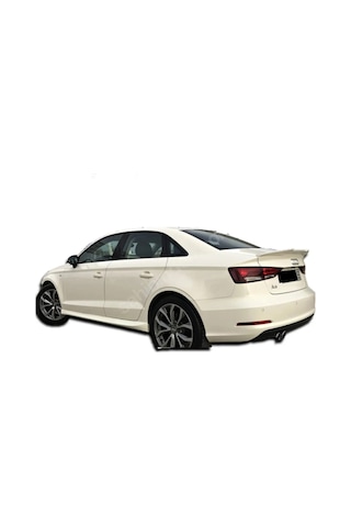 Audi A3 8v Sedan Yan Marşpiyel Seti Mat Siyah Plastik 2 Adet