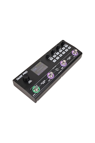 M-vave Tank-pro Gitar / Bas Multi Efekt Prosesörü Siyah