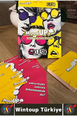 Eğlenceli Vakit Geçirme Bol Kahkaha Bağları Güçlendirme Soru Görev Oyunu 40 Kart-moodup Klasik