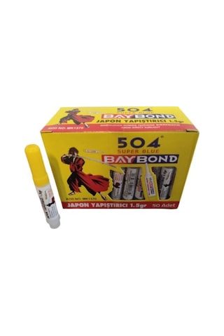 Baybond Süper Japon Yapıştırıcı 1,5 Gr. 1 Adet